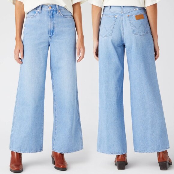 NWT Wrangler Worldwide 611 Wide Leg Crop Jeans Plus Size 33 - Picture 2 of 14